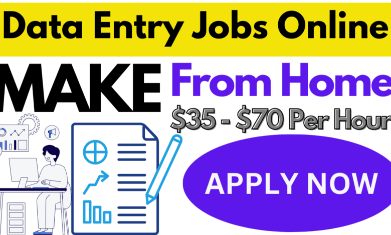 Data Entry Jobs Online